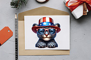4th Of July Baby Animals Sublimation, an Animal Illustration by RobertsArt (Thumbnail 6 of 6)