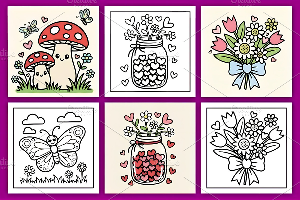Bold Easy Spring Moments, a Decorative Illustration by Ink Gallery (Photo 2 of 4)