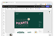 One Page Brand Guide InDesign, Canva, a Templates & Theme by Hannah Bacon Design (Thumbnail 5 of 6)