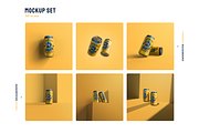 Beer Can Mockup, a Packaging Mockup by Mocku (Thumbnail 2 of 16)