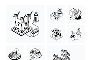 Animated Isometric Ecosystem Icons, a Duotone Icon by Vectors Market (Thumbnail 11 of 12)