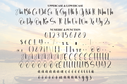 Monday Aftershine | Script Font, a Handwritten Font by Scratchones (Thumbnail 7 of 9)