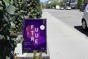Outdoor Sign & Poster Mockup