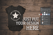 Long T-shirt MockUp, a Shirt Mockup by kulturrrno (Thumbnail 2 of 4)