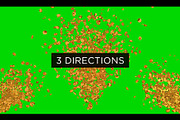 Gold Confetti Video Overlays, a Background Graphic by Enchanted Studios (Thumbnail 3 of 5)