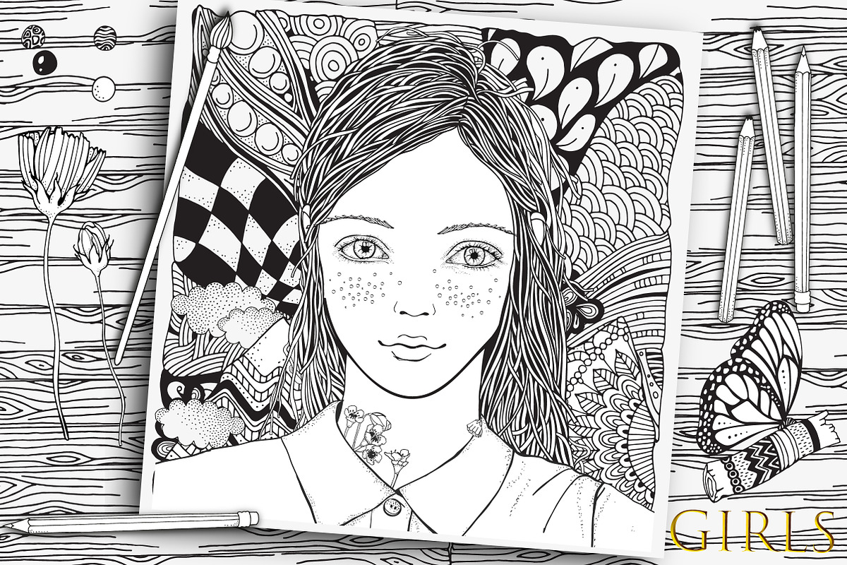 Pretty girls (part 2), an Illustration by ImHope (Photo 16 of 16)