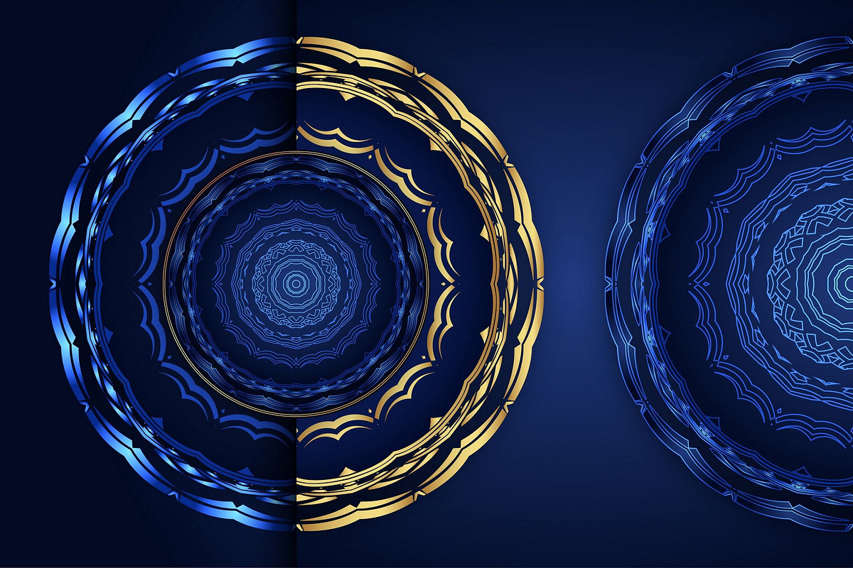 Mandala Vector Pattern Graphics Pack, a Background Graphic by NJ Himel (Photo 81 of 91)