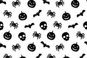 Halloween Pattern. Halloween SVG