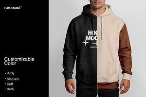 Hoodie Mockup for Apparel Branding, a Hoody Mockup by RamStudio2