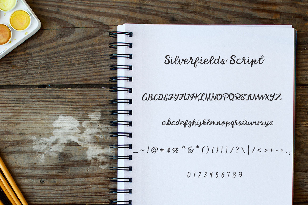 Silverfields - Font Trio + More preview 4