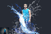 Water Splash Effect Photoshop Action, an Action Add-On by Studio Retouch (Thumbnail 8 of 11)