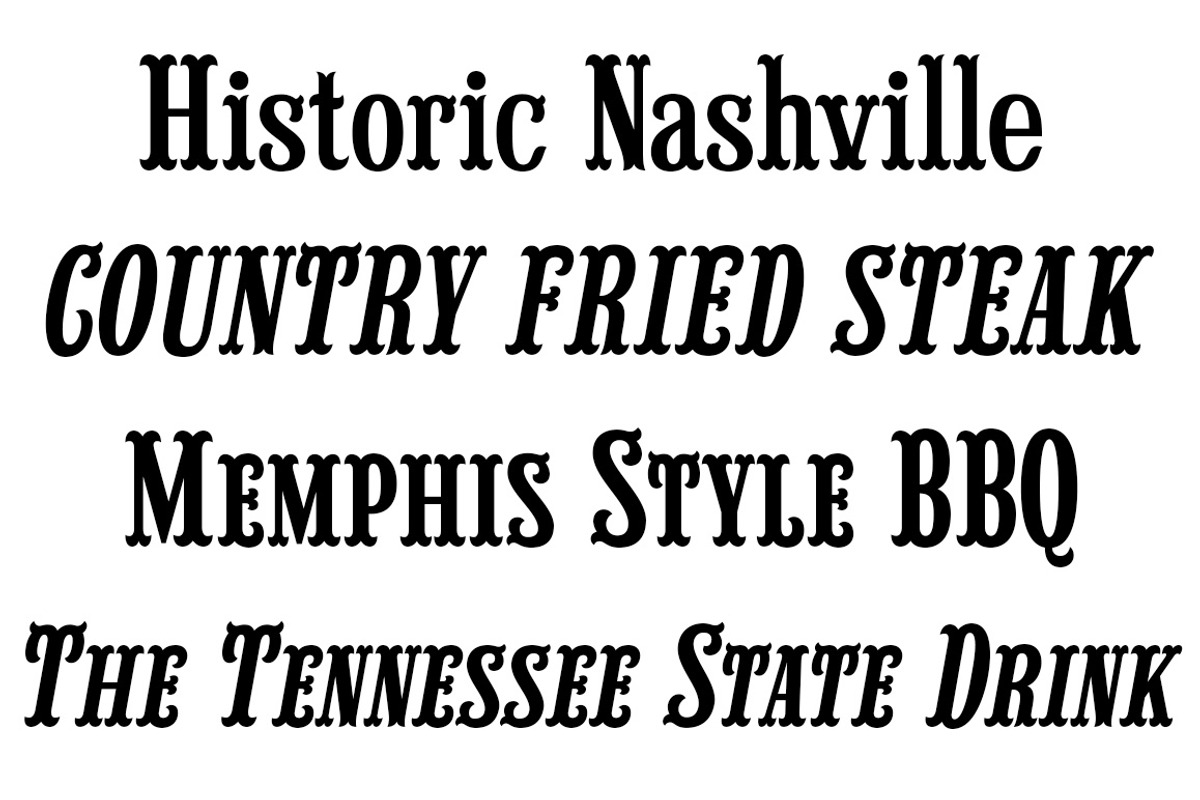 Lynchburg, a Font by FontMesa (Photo 4 of 5)