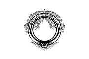 Tree of Life Circle Frame Bundle, an Illustration by Gaye Art (Thumbnail 29 of 51)