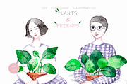 Plants & Friends, a Decorative Illustration by Knysh Ksenya (Thumbnail 5 of 11)