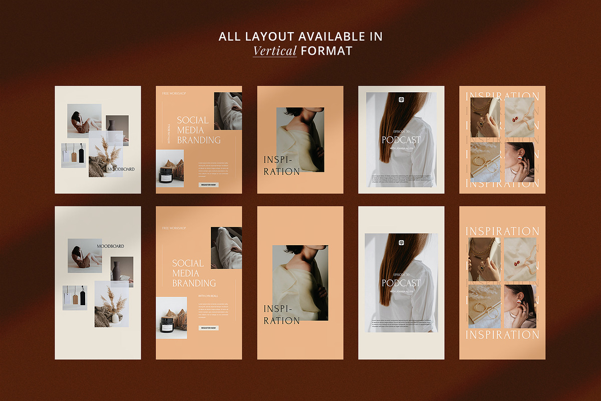 Influencer Instagram Pack | PS CANVA, a Social Media Template by Visuel Colonie® (Photo 10 of 18)