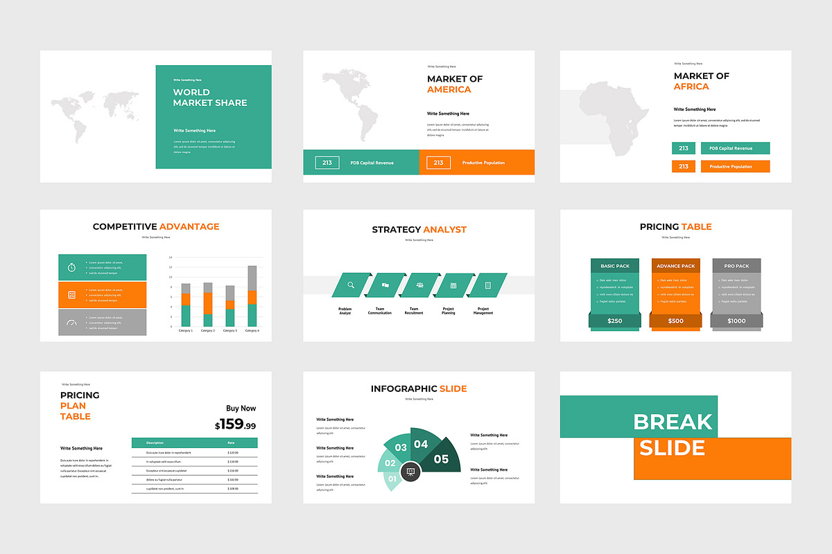 Musiness - Business Google Slide, a Presentation Template by TMint Creative