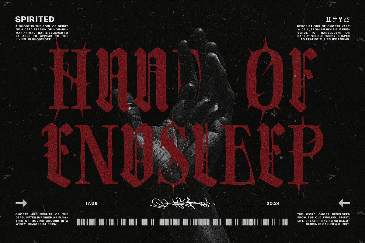 Dark Brutal Typeface, a Blackletter Font by alit design (Photo 10 of 17)