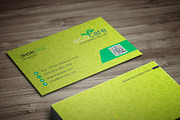 Eco Care Business Card, a Business Card Template by GenerousArt (Thumbnail 1 of 2)