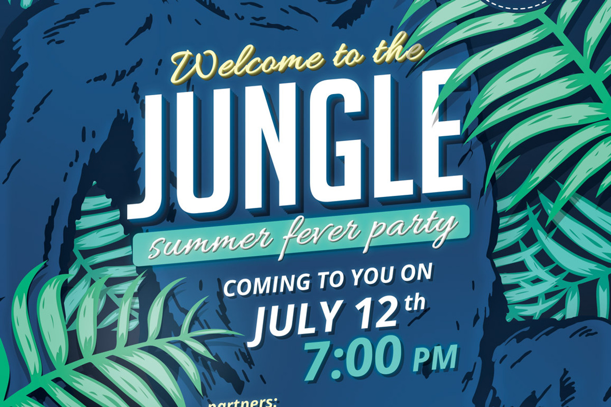 Jungle Fever Summer Party Flyer, a Flyer Template by pixart_pm (Photo 2 of 5)