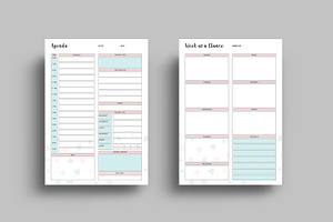 Printable Planner Design V04