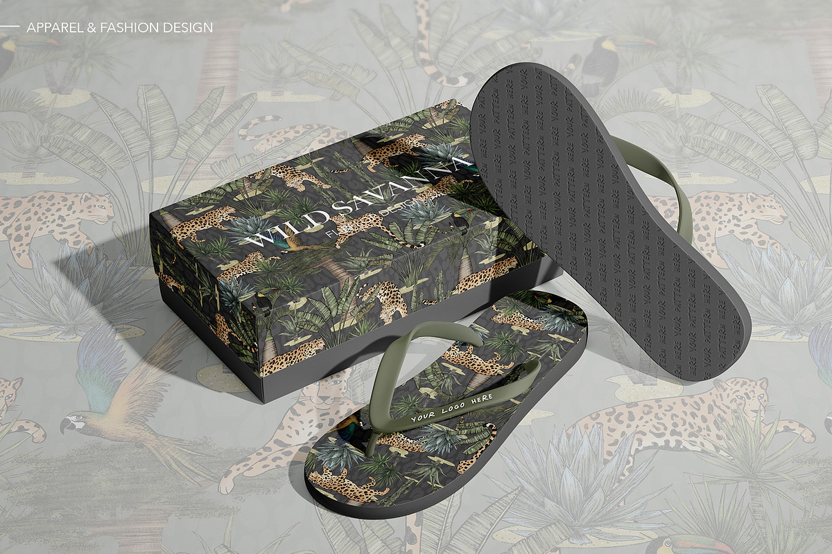 Wild Savanna - Pattern Collection, a Pattern Graphic by Alisa Fimen Design (Photo 5 of 8)