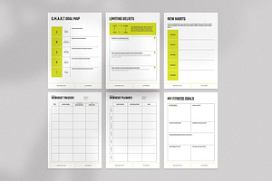 MAX Editable Fitness Planners