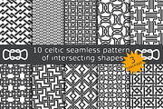10 celtic patterns. Package 3, a Pattern Graphic by Guten Tag Vector (Thumbnail 1 of 3)