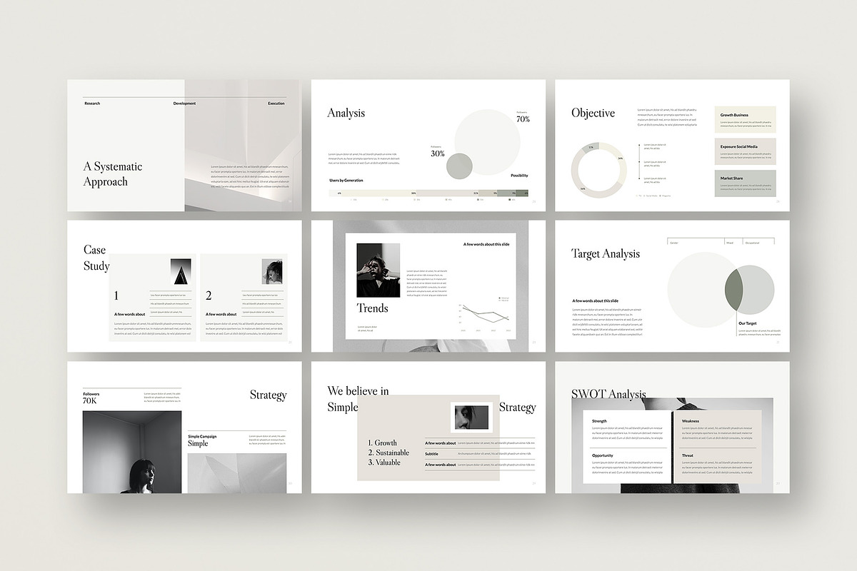 Proposal Presentation Template, a Presentation Template by Simple P. (Photo 6 of 11)