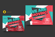 Moving Announcement, a Flyer Template by Saphari (Thumbnail 3 of 3)