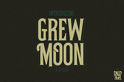 Grewmoon Fonts, a Font by DaldSgh (Thumbnail 1 of 7)
