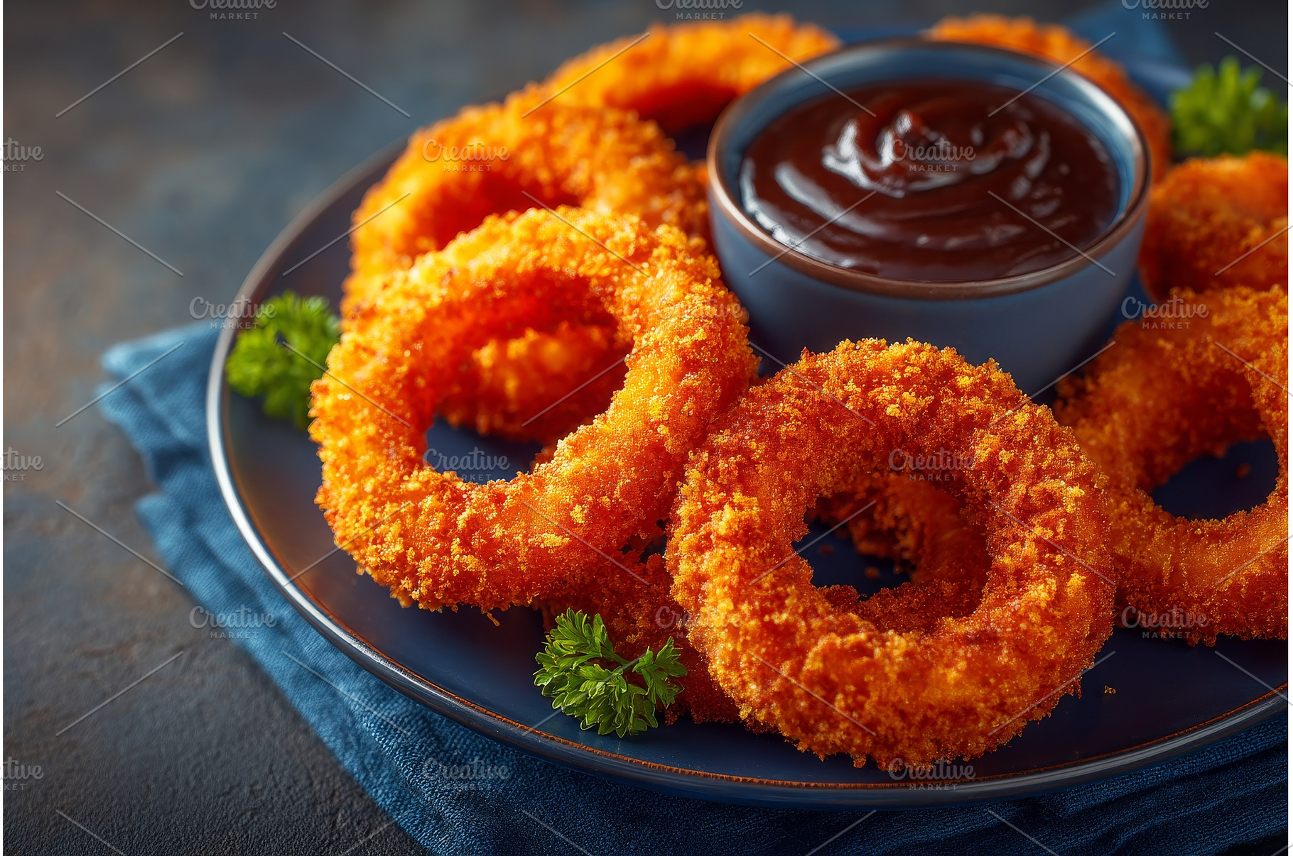 Squid rings that have been breaded, a Food & Drink Photo by ZinetroN