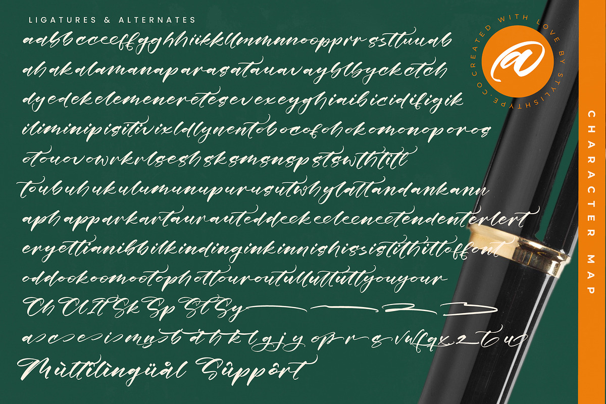 Floating Journey Stylish Handwritten, a Script Font by stylishtype.co (Photo 19 of 20)