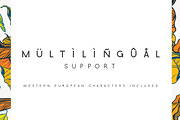 Emmeline Font Family, a Sans Serif Font by Zone 6 (Thumbnail 6 of 6)