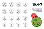 Vegetable Designs. Retro Templates, a Food Illustration by Lettering_Logo (Thumbnail 11 of 15)