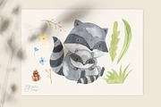MOTHER AND BABY. Woodland animal, an Animal Illustration by OlliArtDesign (Thumbnail 13 of 14)