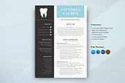 Dental Resume, a Resume Template by DesignDevisers (Thumbnail 1 of 10)