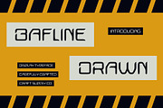 Bafline Drawn, a Sans Serif Font by Craft Supply Co. (Thumbnail 1 of 8)