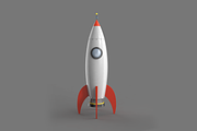 Spaceship rocketship cartoon simple, a Cars & Vehicle 3D Model by CGTech (Thumbnail 1 of 15)