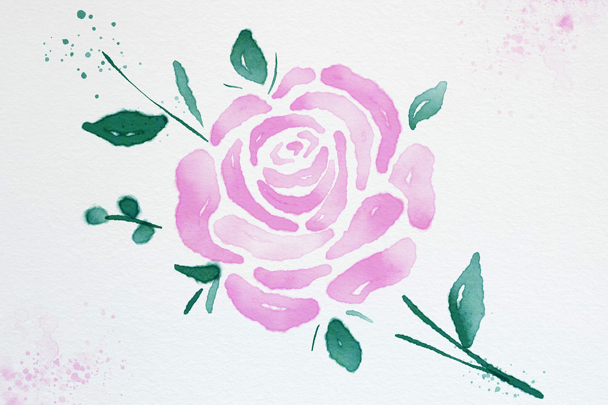 Watercolor Procreate Brushes, a Brush Add-On by Angela Roze (Photo 3 of 12)