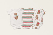 Christmas bear, a Pattern Graphic by Olena Kuznietsova (Thumbnail 8 of 10)