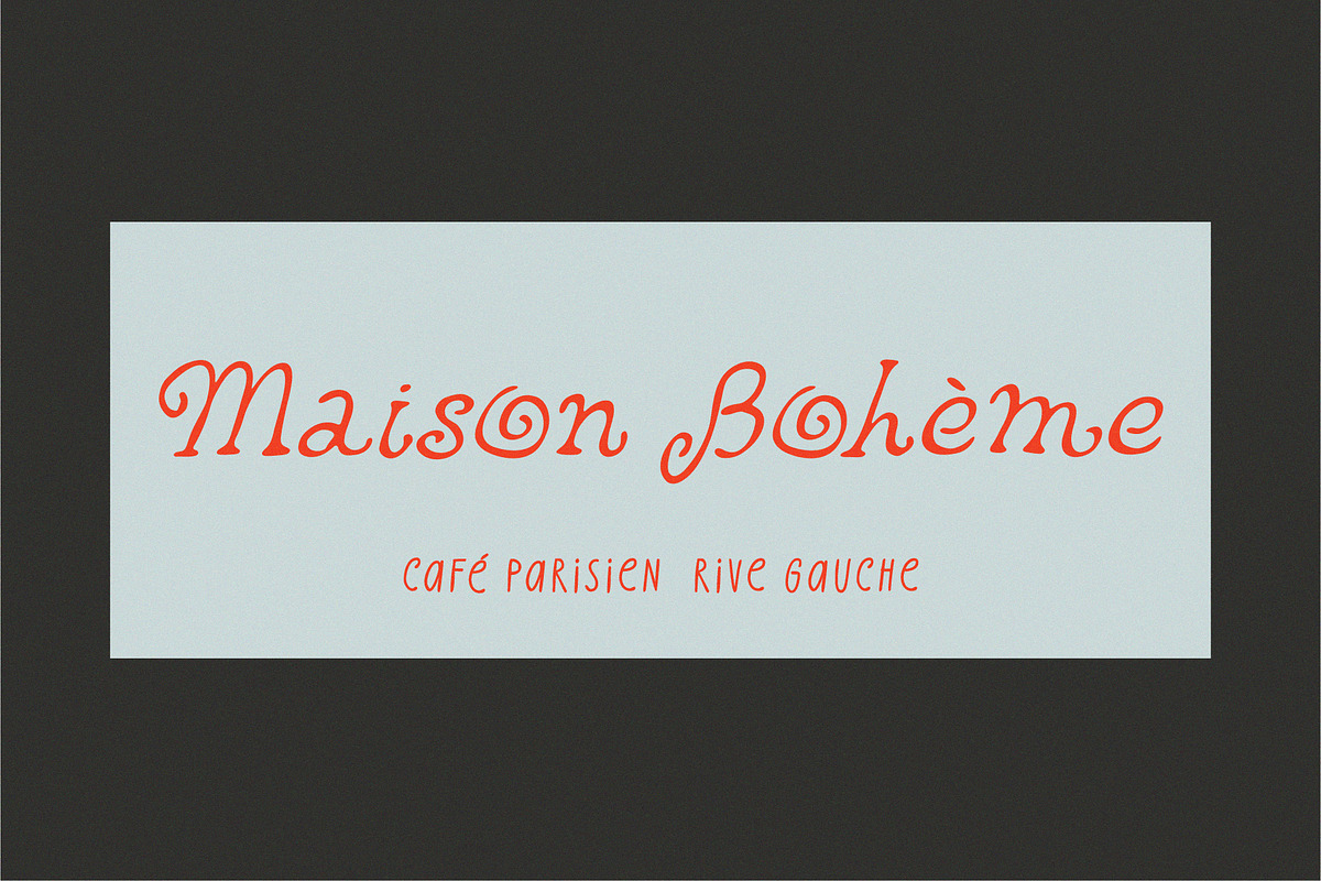 Curly Vintage Chic Handwritten Font, a Handwritten Font by Ayya Studio (Photo 10 of 15)