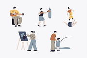 Hobby Illustration, an Object Graphic by Jump Studio (Thumbnail 3 of 4)
