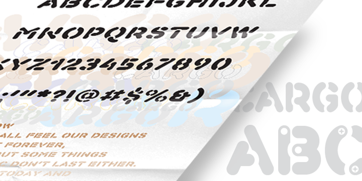 Cargo TRF, a Font by TipografiaRamis (Photo 2 of 6)