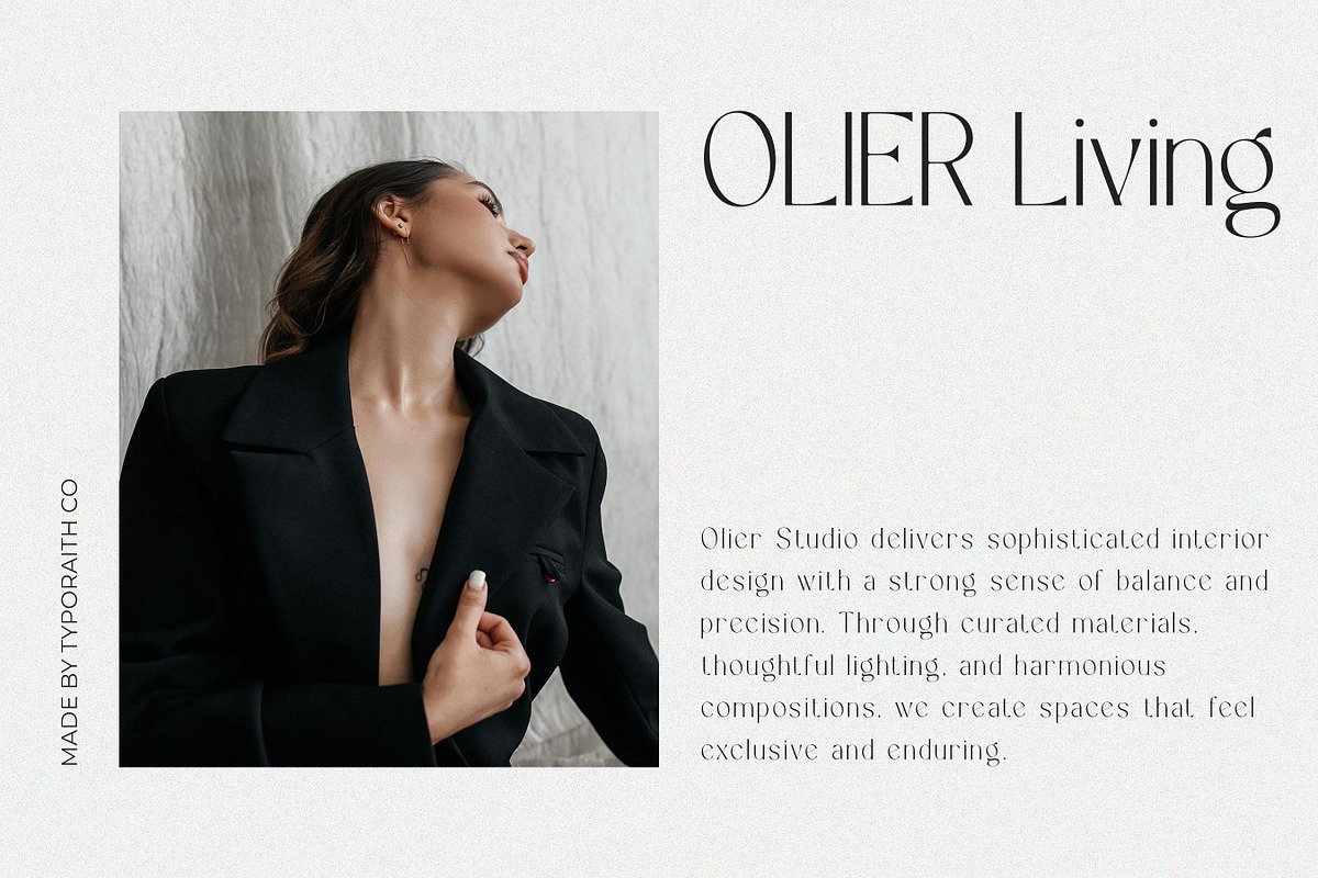 The Solveige Atelier Font Family, a Sans Serif Font by Typoraith Co (Photo 10 of 12)