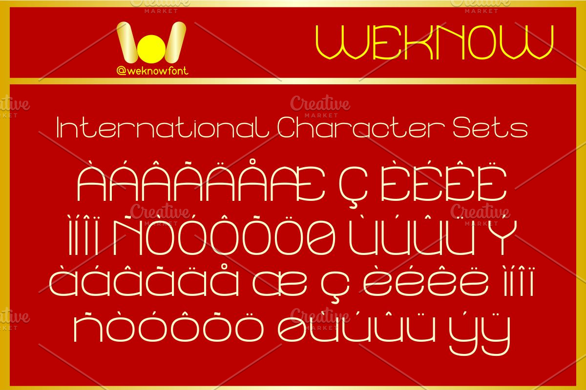 The Silk road font, a Sans Serif Font by weknow (Photo 8 of 8)