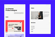 Format Portfolio Template · Framer, a Landing Page Template by Bryn Taylor (Thumbnail 2 of 5)