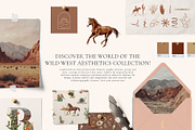 Wild West Watercolor Collection, an Object Graphic by Julia Dreams (Thumbnail 2 of 12)