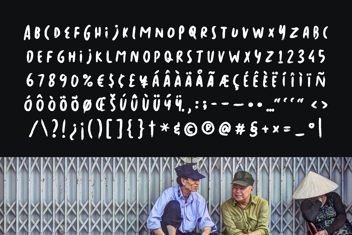 Paris Rebel - A Handwritten Font, a Sans Serif Font by MOCOSANS (Photo 5 of 5)