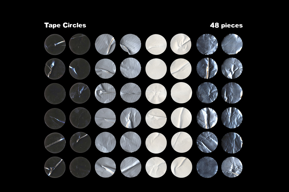 PNG TAPE lines & circles shapes PACK, an Object Graphic by BORT GRAPHIC (Photo 7 of 8)