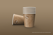 Paper Cup Packaging Mockups, a Packaging Mockup by shaikerintu (Thumbnail 15 of 15)